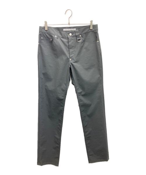 JOHN LAWRENCE SULLIVAN（ジョン ローレンス サリバン）JOHN LAWRENCE SULLIVAN (ジョン ローレンス サリバン) RUBBER COATED PANTS グレー サイズ:SIZE48 未使用品の古着・服飾アイテム