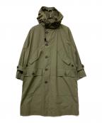 MARGARET HOWELLマーガレットハウエル）の古着「WATER REPELLENT COAT」｜カーキ