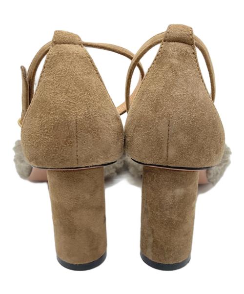 PELLICO（ペリーコ）PELLICO (ペリーコ) ムートンストラップサンダル ブラウン サイズ:36の古着・服飾アイテム