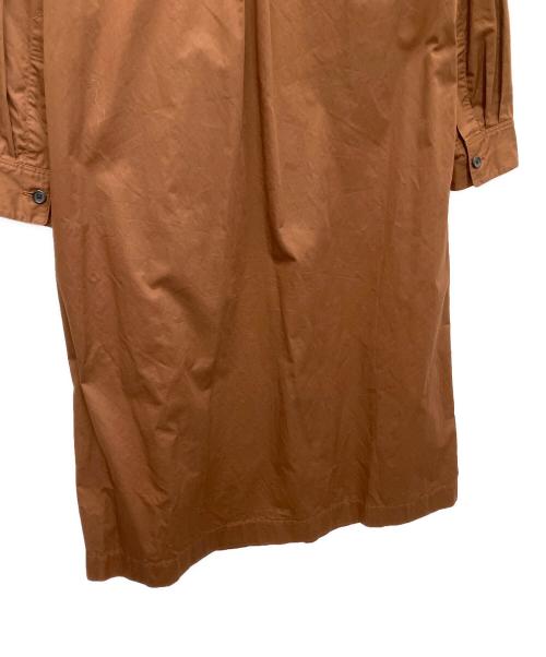 MARGARET HOWELL（マーガレットハウエル）MARGARET HOWELL (マーガレットハウエル) WASHED COTTON SATIN ブラウン サイズ:SIZE1の古着・服飾アイテム