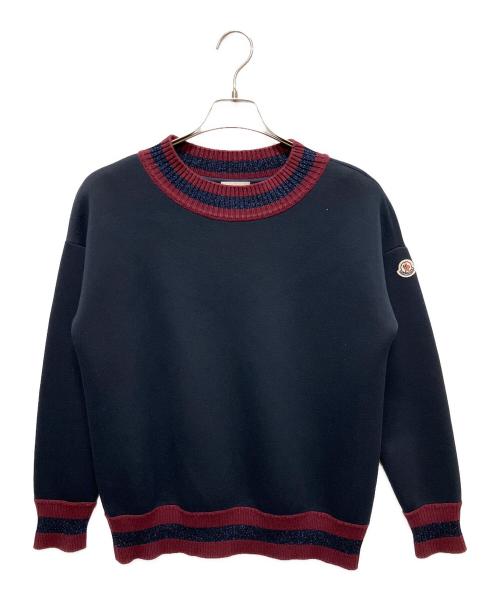 MONCLER（モンクレール）MONCLER (モンクレール) Moncler High-Neck Sweatshirt/ハイネックスウェット ネイビー サイズ:XSの古着・服飾アイテム