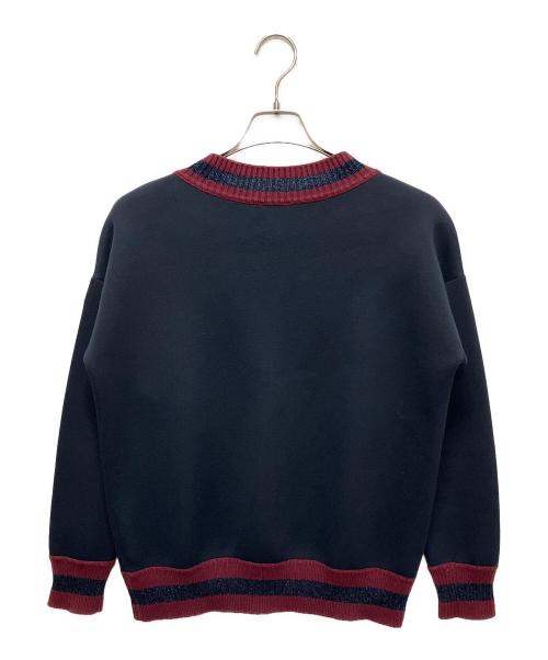 MONCLER（モンクレール）MONCLER (モンクレール) Moncler High-Neck Sweatshirt/ハイネックスウェット ネイビー サイズ:XSの古着・服飾アイテム