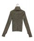 anuke (アンヌーク) Slit Turtle Knit ブラック サイズ:F：7000円