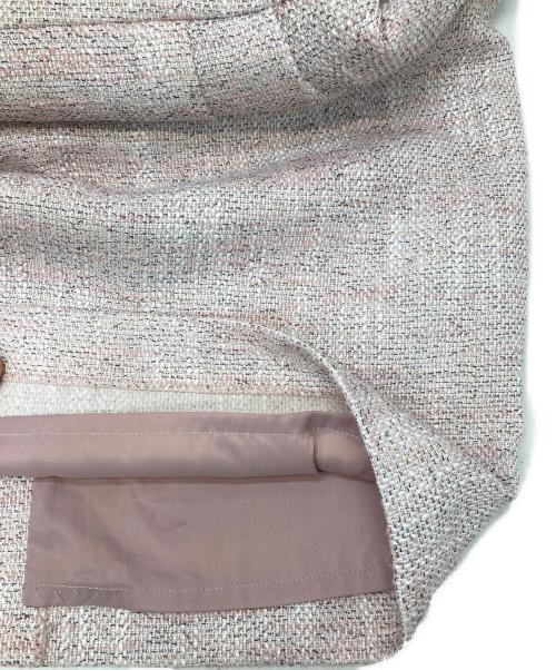 CELFORD（セルフォード）CELFORD (セルフォード) ツイードタイトワンピース ピンク サイズ:38の古着・服飾アイテム