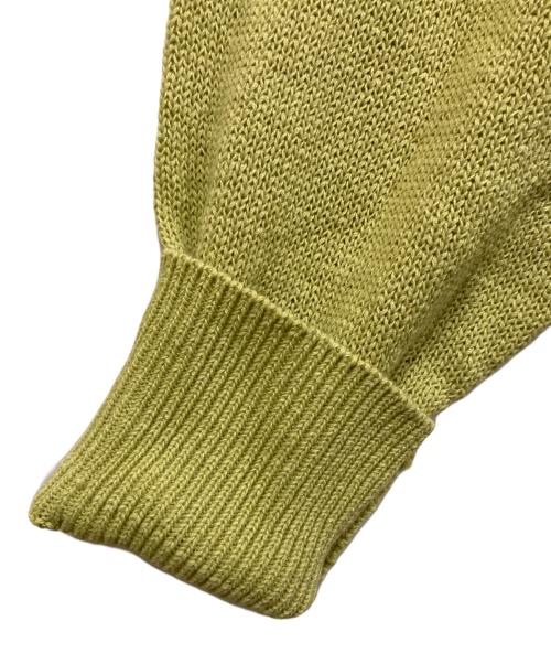 IENA（イエナ）IENA (イエナ) コットンナイロンテープヤーンカーディガン グリーン サイズ:FREEの古着・服飾アイテム