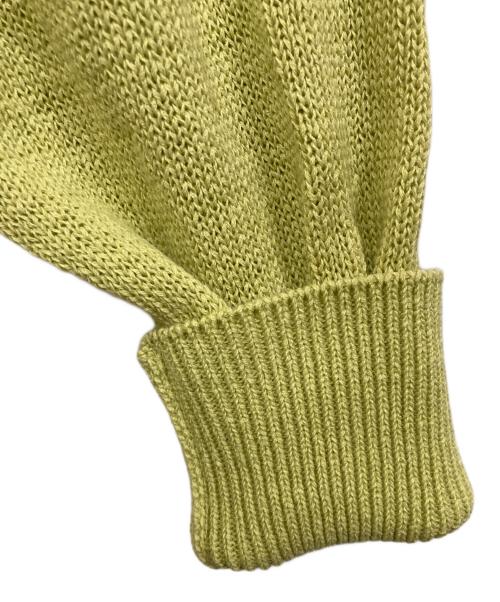 IENA（イエナ）IENA (イエナ) コットンナイロンテープヤーンカーディガン グリーン サイズ:FREEの古着・服飾アイテム