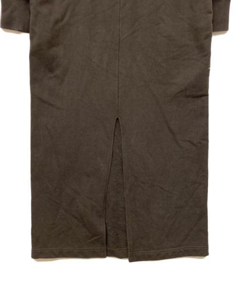Spick and Span（スピック＆スパン）Spick and Span (スピック＆スパン) ヘビー裏毛ロングワンピース ダークグレー サイズ:なしの古着・服飾アイテム
