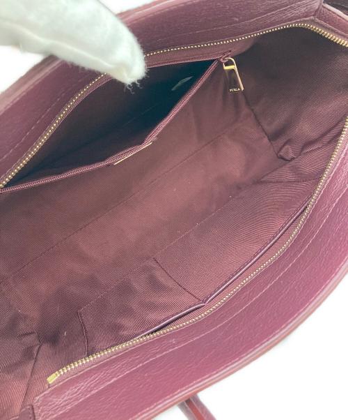 FURLA（フルラ）FURLA (フルラ) トートバッグ ボルドーの古着・服飾アイテム