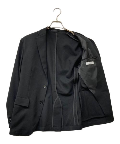 BEAUTY&YOUTH（ビューティーアンドユース）BEAUTY&YOUTH (ビューティーアンドユース) 【WEB限定 WARDROBE SMART】 by LANATEC セットアップ/ジャケット＆イージーパンツ ブラック サイズ:Sの古着・服飾アイテム