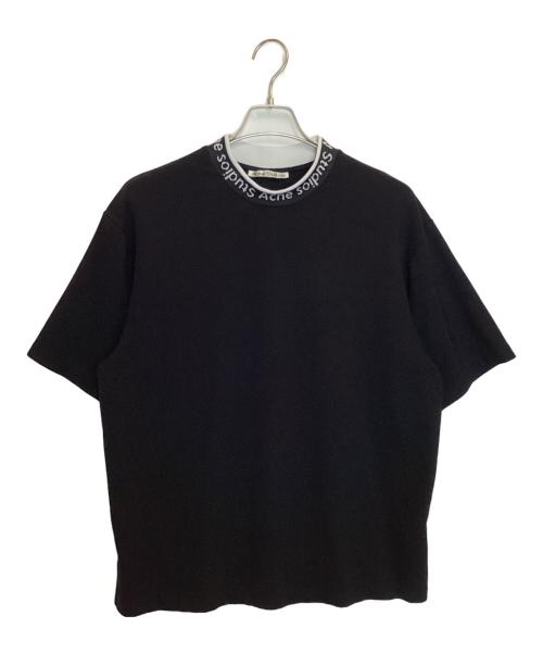 Acne studios（アクネ ストゥディオス）Acne studios (アクネ ストゥディオス) EXTORR LOGO T-SHIRT ブラック サイズ:Mの古着・服飾アイテム