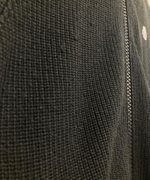 MONCLER（モンクレール）MONCLER (モンクレール) ニット切替ダウンベスト ブラック サイズ:Lの古着・服飾アイテム
