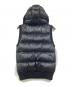 MONCLER (モンクレール) ニット切替ダウンベスト ブラック サイズ:L：35000円