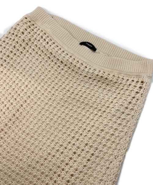 theory（セオリー）theory (セオリー) Polished Twist Textured Skirt アイボリー サイズ:Mの古着・服飾アイテム