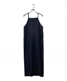 H BEAUTY&YOUTH（エイチ ビューティー&ユース）の古着「CAMISOLE DRESS」｜ネイビー