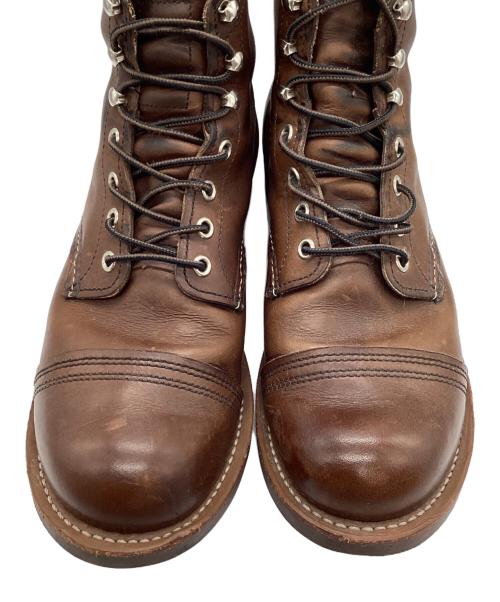 RED WING（レッドウィング）RED WING (レッドウィング) レースアップブーツ ブラウン サイズ:27の古着・服飾アイテム