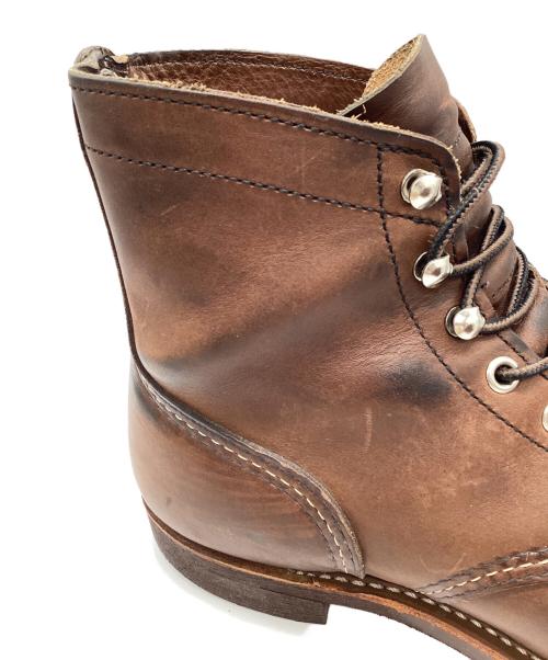 RED WING（レッドウィング）RED WING (レッドウィング) レースアップブーツ ブラウン サイズ:27の古着・服飾アイテム