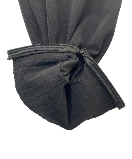 MANOF（マノフ）MANOF (マノフ) PINCH TUCK JERSEY PANTS ブラック サイズ:Mの古着・服飾アイテム