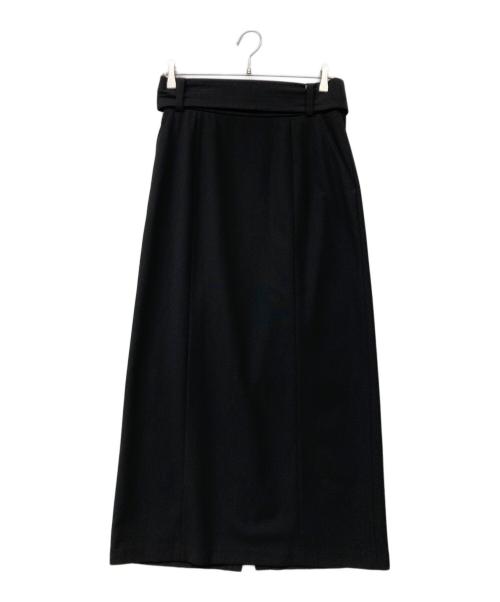 MANOF（マノフ）MANOF (マノフ) ベルテッドスカート ブラック サイズ:Mの古着・服飾アイテム