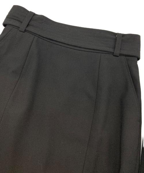 MANOF（マノフ）MANOF (マノフ) ベルテッドスカート ブラック サイズ:Mの古着・服飾アイテム