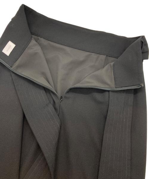 MANOF（マノフ）MANOF (マノフ) ベルテッドスカート ブラック サイズ:Mの古着・服飾アイテム