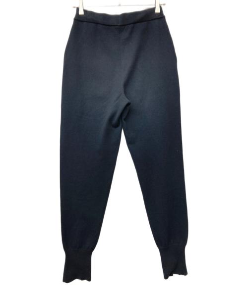 MANOF（マノフ）MANOF (マノフ) HEM SLIT JERSEY KNIT PANTS(ヘム スリット ジャージー ニット パンツ) ブラック サイズ:Ⅿの古着・服飾アイテム