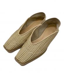 CLANE（クラネ）の古着「2WAYメッシュフラットシューズ」｜ベージュ