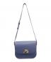 FURLA（フルラ）の古着「レザーショルダーバッグ」｜ネイビー