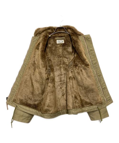 HOUSTON（ヒューストン）HOUSTON (ヒューストン) デッキジャケット カーキ サイズ:SIZE 38の古着・服飾アイテム