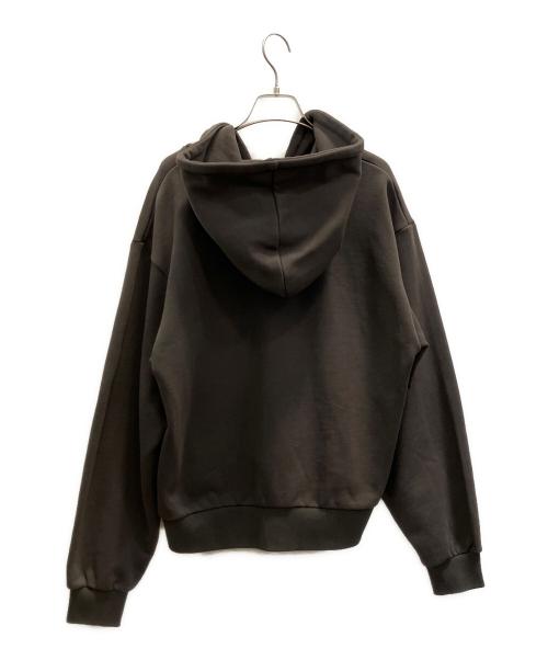 OPENING act（オープニングアクト）OPENING act (オープニングアクト) ヘヴィーオンススウェットリベット付ジップアップパーカー チャコールグレー サイズ:М 未使用品の古着・服飾アイテム