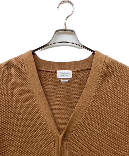 JOURNAL STANDARD（ジャーナルスタンダード）JOURNAL STANDARD (ジャーナルスタンダード) STILL AUTHENTIC コットンカシミヤカーディガン ブラウン サイズ:SIZELの古着・服飾アイテム