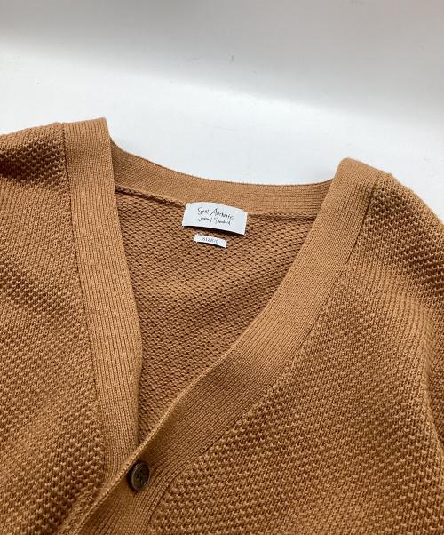 JOURNAL STANDARD（ジャーナルスタンダード）JOURNAL STANDARD (ジャーナルスタンダード) STILL AUTHENTIC コットンカシミヤカーディガン ブラウン サイズ:SIZELの古着・服飾アイテム