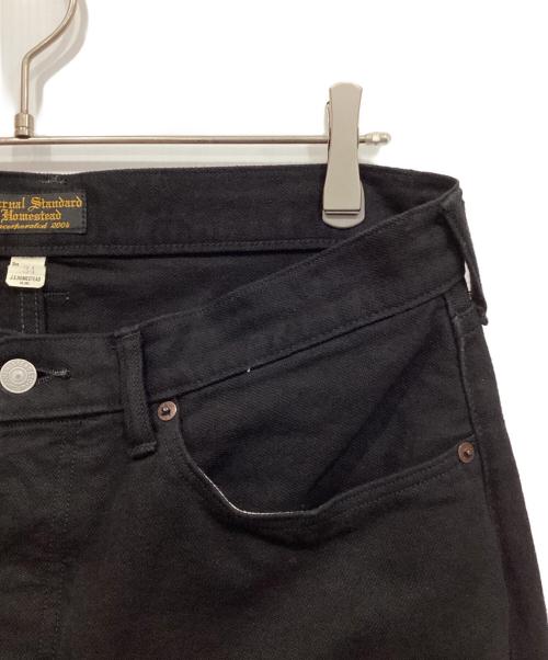J.S HOMESTEAD（ジャーナルスタンダード ホームステッド）J.S HOMESTEAD (ジャーナルスタンダード ホームステッド) FLAX/COTTON 5P PANTS ブラック サイズ:SIZE 86cm (W34)の古着・服飾アイテム