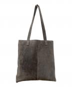 土屋鞄ツチヤカバン）の古着「レザートートバッグ」｜グレージュ