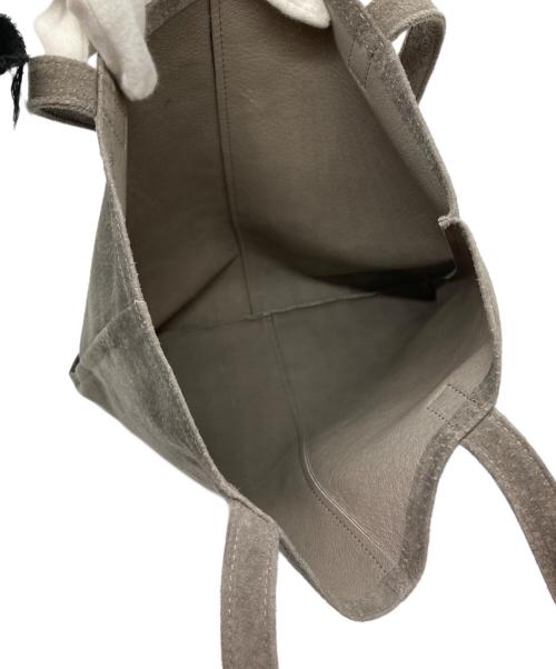 土屋鞄（ツチヤカバン）土屋鞄 (ツチヤカバン) レザートートバッグ グレージュの古着・服飾アイテム