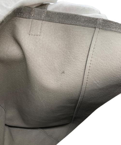 土屋鞄（ツチヤカバン）土屋鞄 (ツチヤカバン) レザートートバッグ グレージュの古着・服飾アイテム