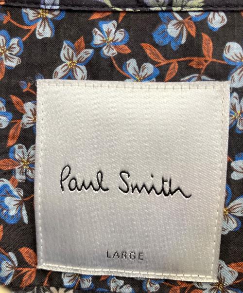 PAUL SMITH（ポールスミス）PAUL SMITH (ポールスミス) LIBERTY フローラルプリントシャツ ネイビー サイズ:Ｌの古着・服飾アイテム