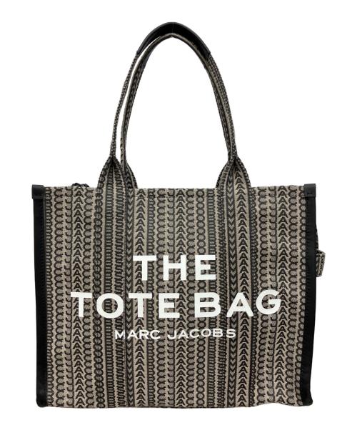 MARC JACOBS（マークジェイコブズ）MARC JACOBS (マークジェイコブズ) ザ モノグラム トートバッグ ラージ ベージュ×ブラックの古着・服飾アイテム