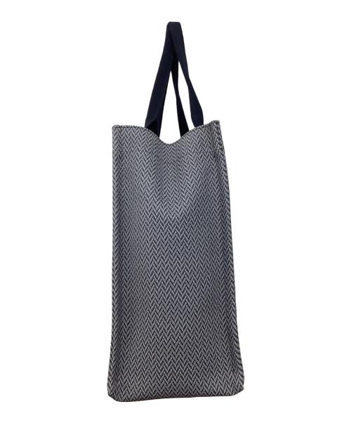 FRANCOIS RENIER（フランソワレニエ）FRANCOIS RENIER (フランソワレニエ) CHEVRONA トート ネイビーの古着・服飾アイテム