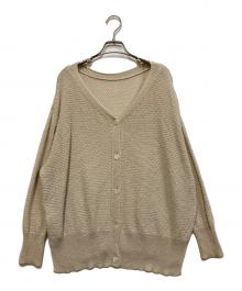 FRAMeWORK（フレームワーク）の古着「カノコ 2way カーディガン」｜ベージュ