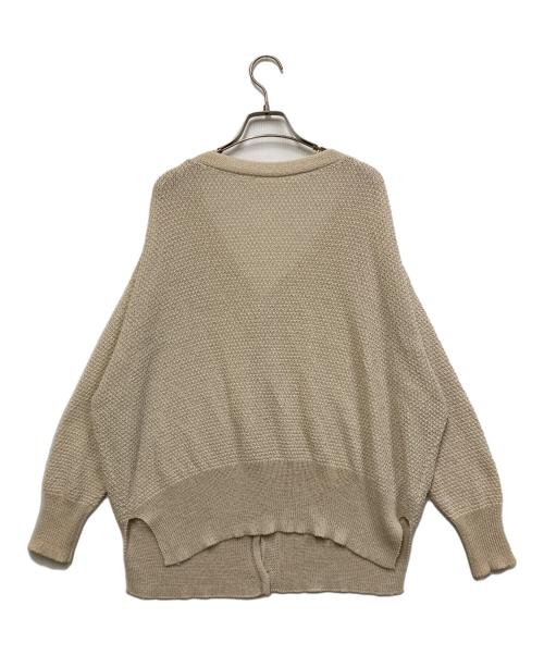 FRAMeWORK（フレームワーク）FRAMeWORK (フレームワーク) カノコ 2way カーディガン ベージュ サイズ:FREEの古着・服飾アイテム