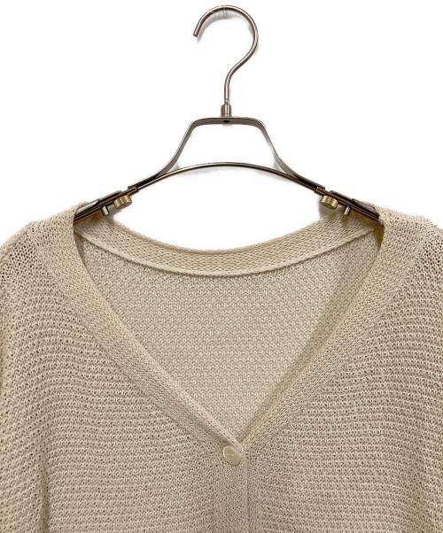 FRAMeWORK（フレームワーク）FRAMeWORK (フレームワーク) カノコ 2way カーディガン ベージュ サイズ:FREEの古着・服飾アイテム