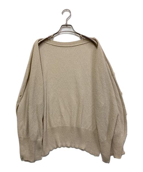 FRAMeWORK（フレームワーク）FRAMeWORK (フレームワーク) カノコ 2way カーディガン ベージュ サイズ:FREEの古着・服飾アイテム