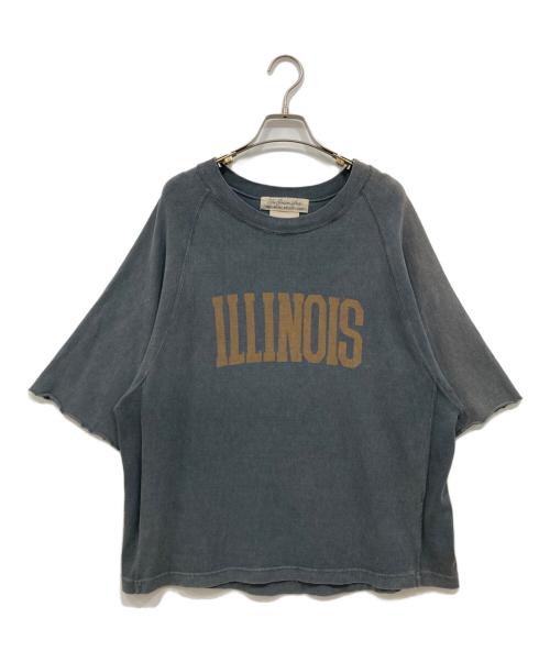 REMI RELIEF（レミレリーフ）REMI RELIEF (レミレリーフ) ILLINOIS HALF SLEEVE T SHIRT グレー サイズ:Mの古着・服飾アイテム