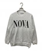 better tham nowベターザンナウ）の古着「BTN NOVA スウェット」｜グレー