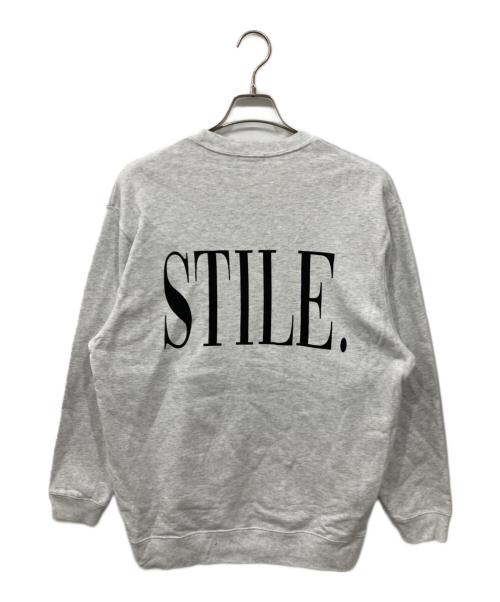 better tham now（ベターザンナウ）better tham now (ベターザンナウ) BTN NOVA スウェット グレー サイズ:FREEの古着・服飾アイテム