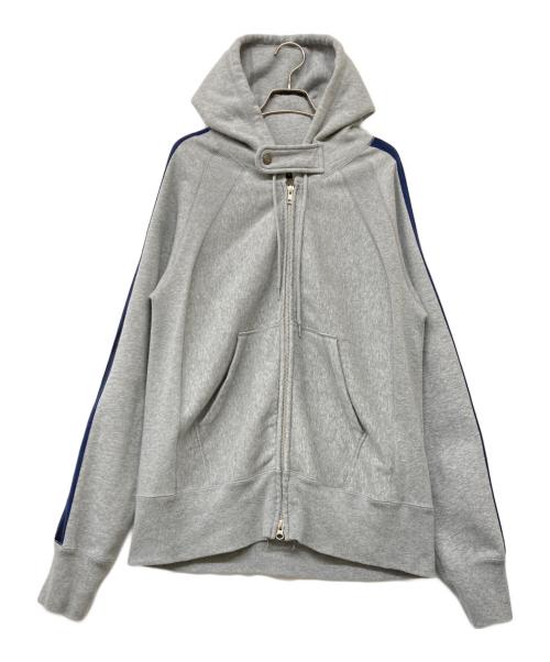 Engineered Garments（エンジニアドガーメンツ）Engineered Garments (エンジニアドガーメンツ) Raglan Zip Hoody-CP Fleece グレー サイズ:SIZE Sの古着・服飾アイテム