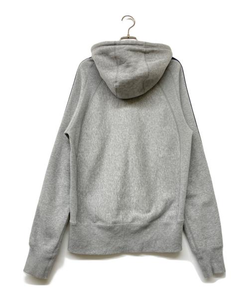 Engineered Garments（エンジニアドガーメンツ）Engineered Garments (エンジニアドガーメンツ) Raglan Zip Hoody-CP Fleece グレー サイズ:SIZE Sの古着・服飾アイテム