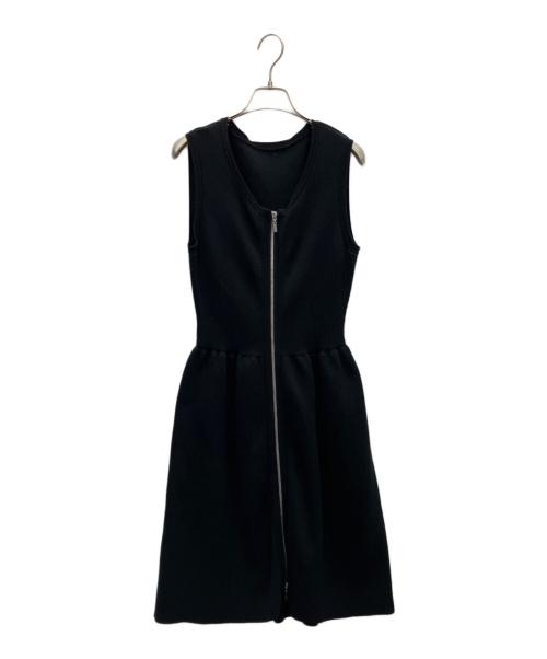 FOXEY（フォクシー）FOXEY (フォクシー) シェイプアップドレス ニットワンピース ブラック サイズ:SIZE 38の古着・服飾アイテム