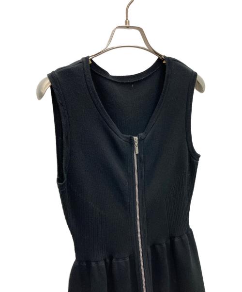 FOXEY（フォクシー）FOXEY (フォクシー) シェイプアップドレス ニットワンピース ブラック サイズ:SIZE 38の古着・服飾アイテム