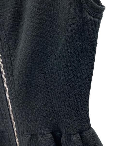 FOXEY（フォクシー）FOXEY (フォクシー) シェイプアップドレス ニットワンピース ブラック サイズ:SIZE 38の古着・服飾アイテム